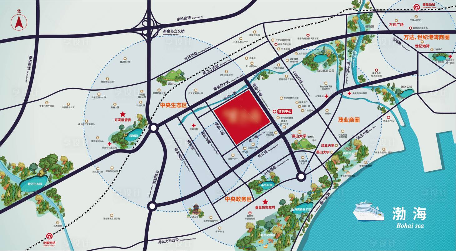 源文件下载【地产区位图设计】编号：92500012644413321