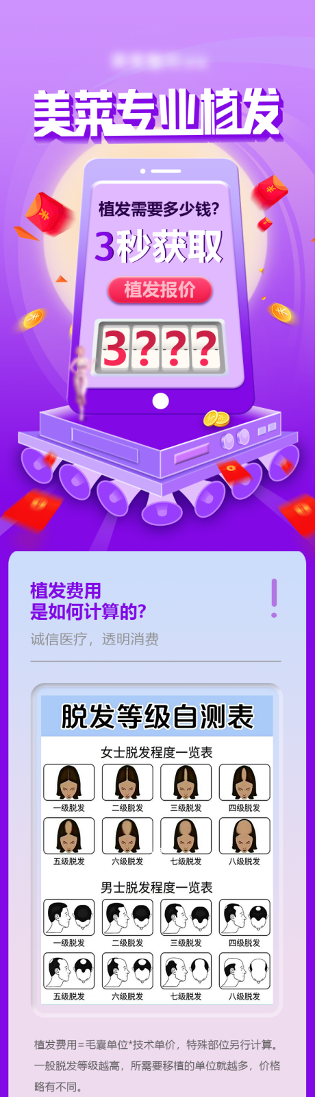 源文件下载【植发宣传长图】编号：69400012761562563