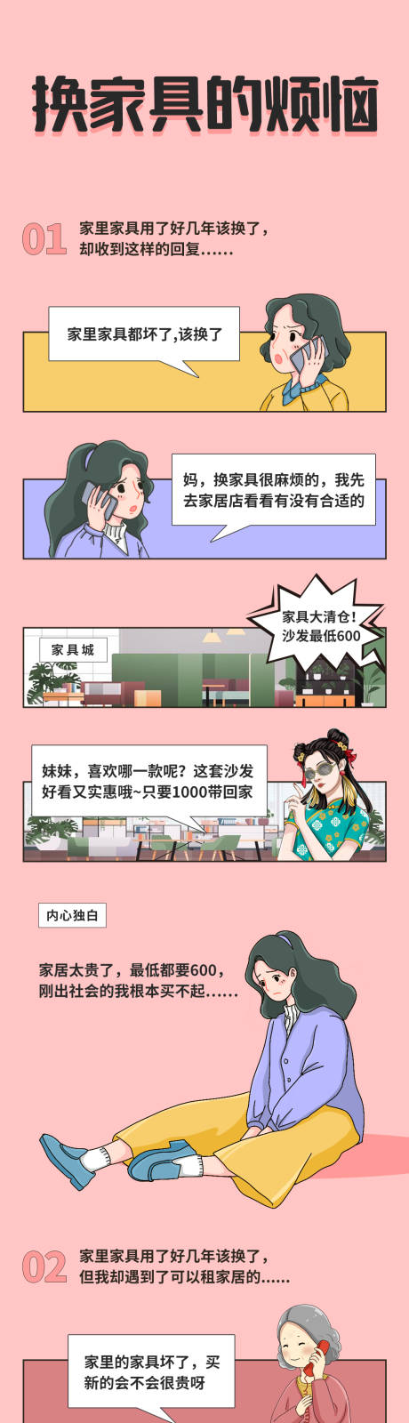 源文件下载【家具行业宣传漫画】编号：21980013002814570