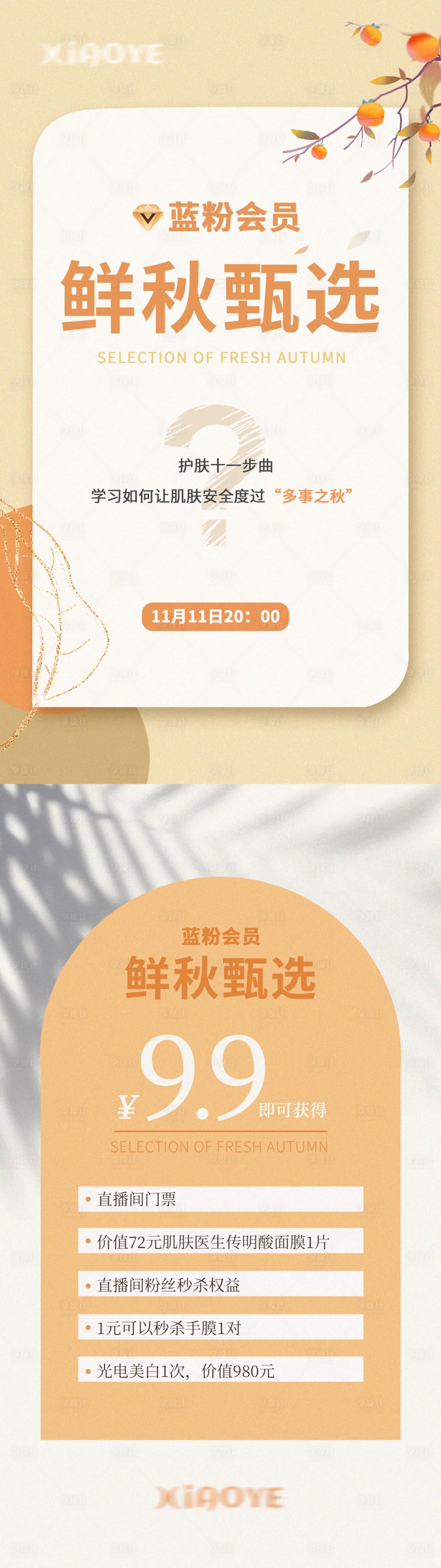 源文件下載【享設計】搜索編號：97750012986972468【秋季熱銷系列海報】