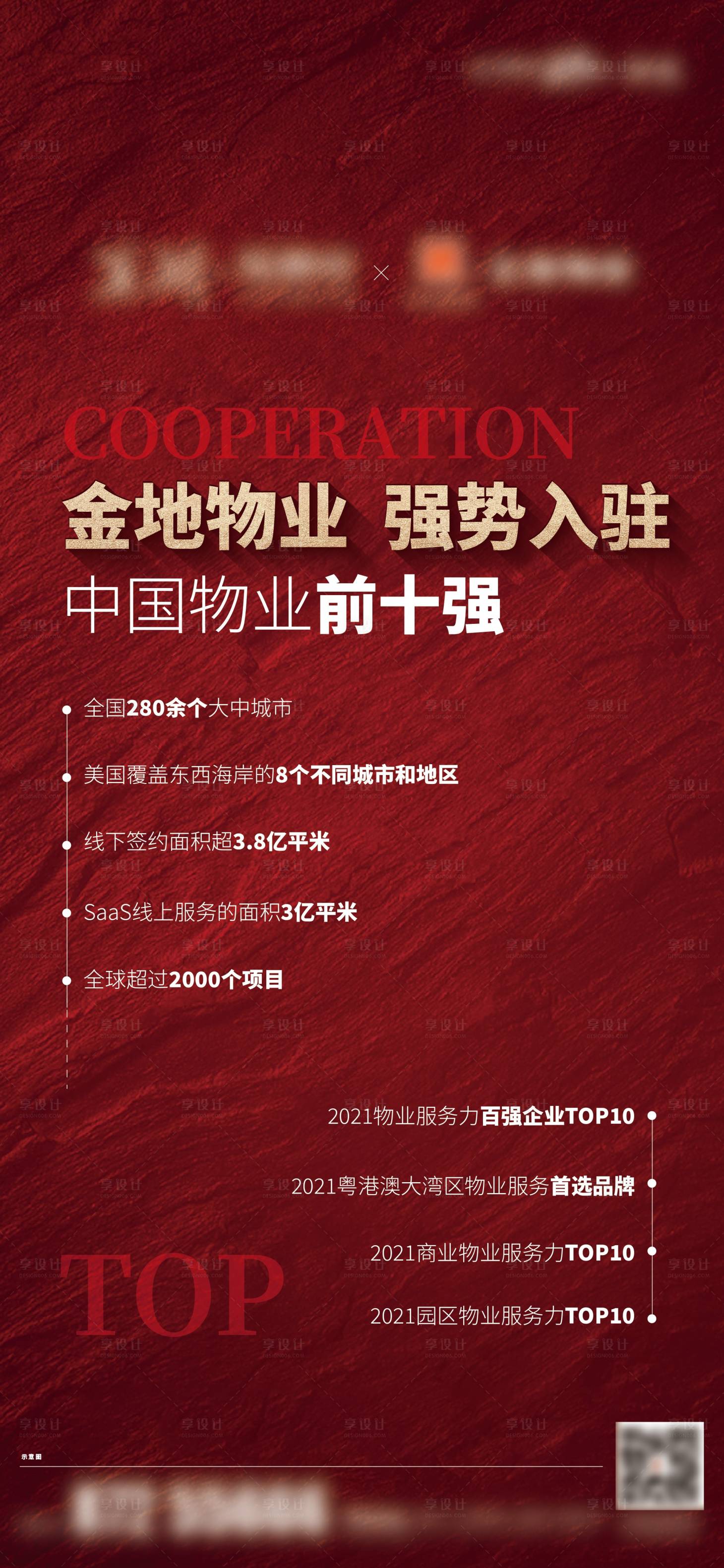 源文件下载【享设计】搜索编号：31450012664989390【地产物业合作微推海报】