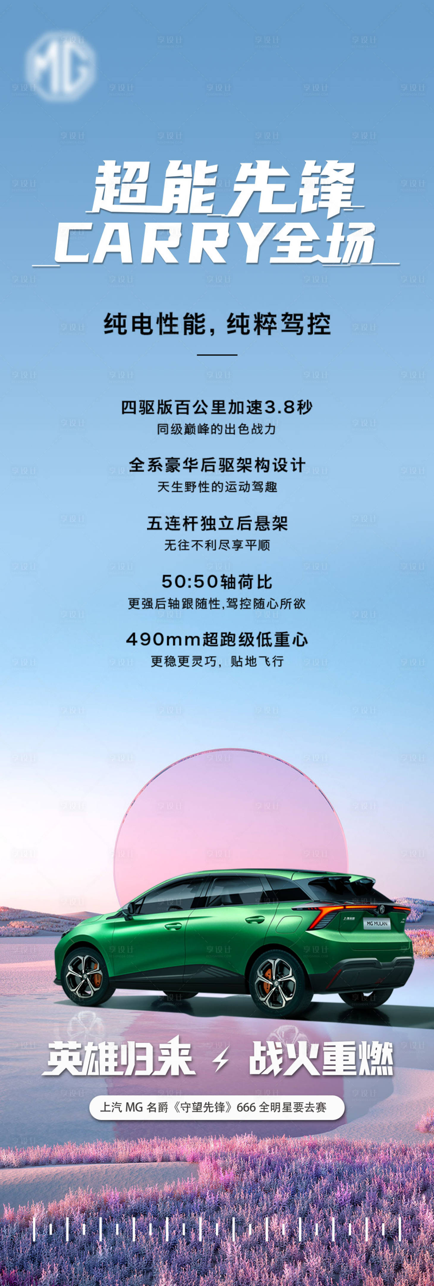 源文件下载【享设计】搜索编号：89990012951305924【汽车营销长图海报】