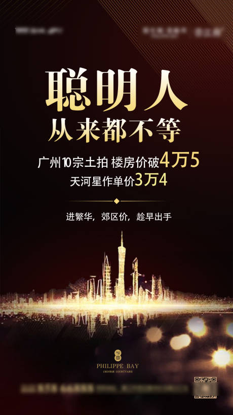 源文件下载【地产宣传海报聪明人都不等】编号：30690012710198840