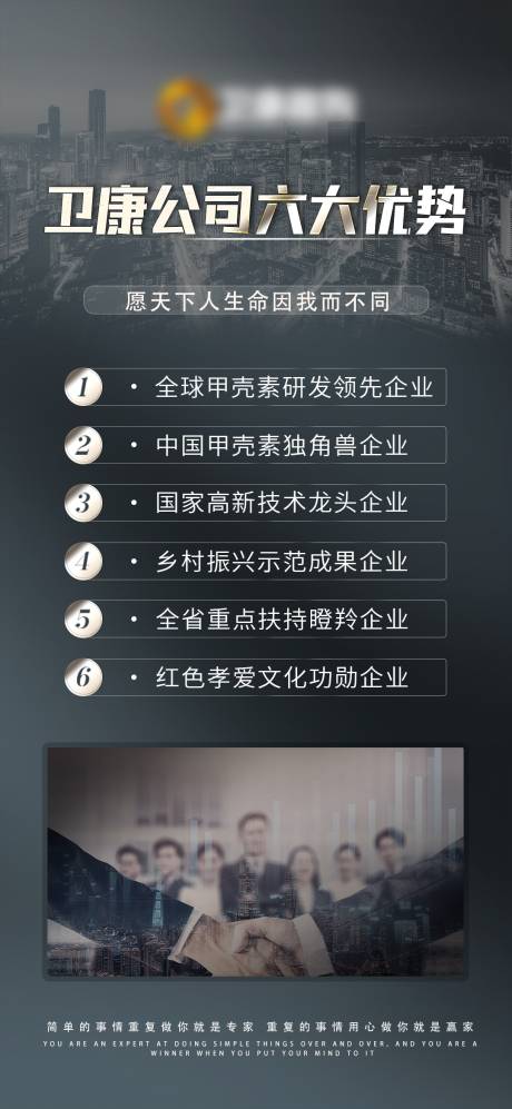 源文件下载【企业发展优势海报】编号：62550012948072955
