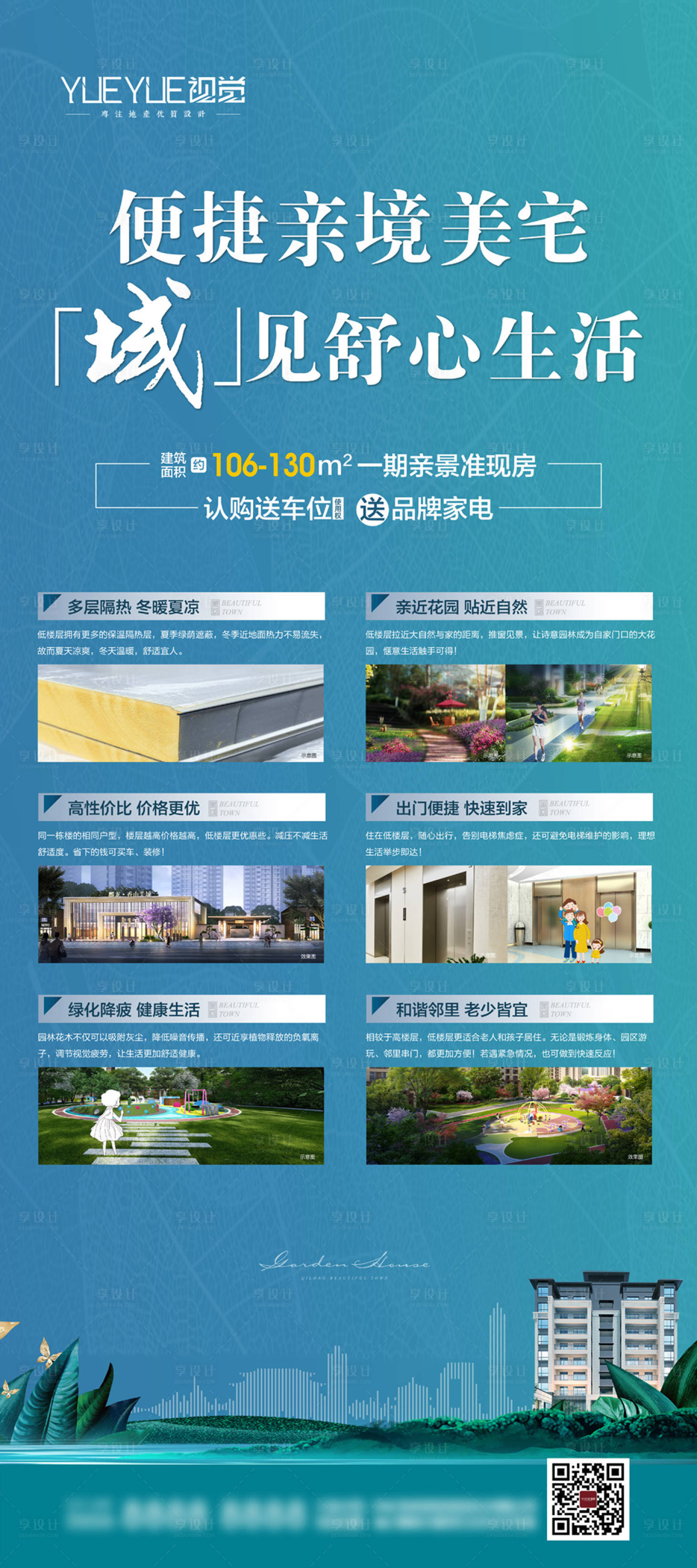 源文件下载【地产价值点展架】编号：70910012582363079
