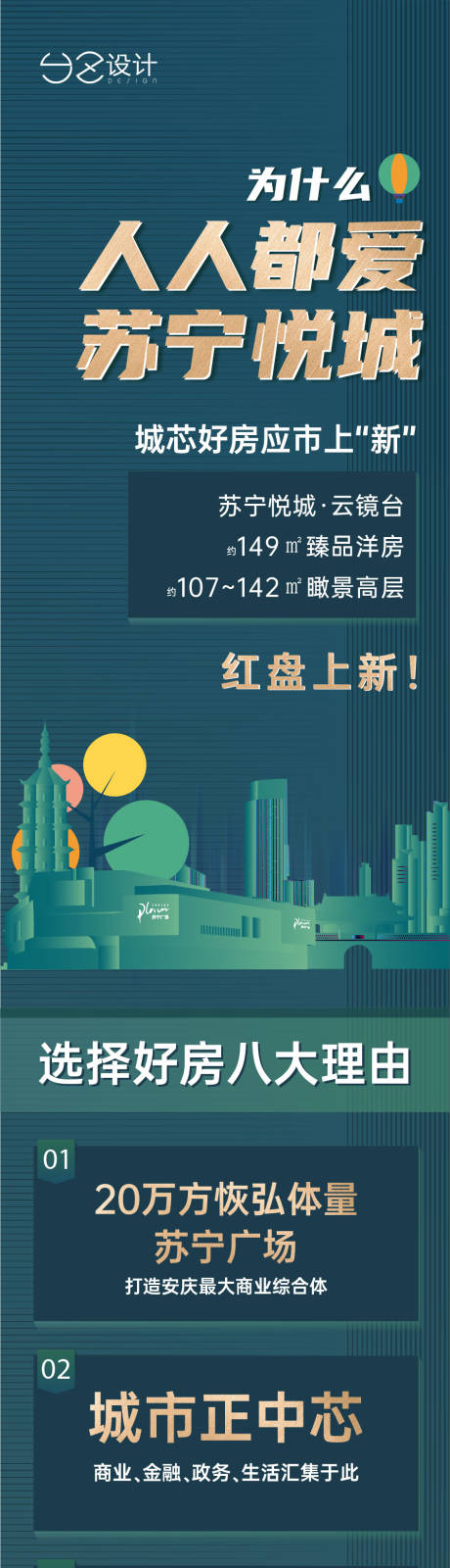 源文件下载【享设计】搜索编号：96520012936319459【地产价值点长图】