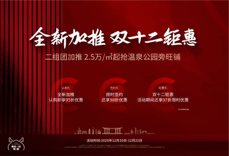源文件下载【房地产活动钜惠展板】编号：48240012788139358