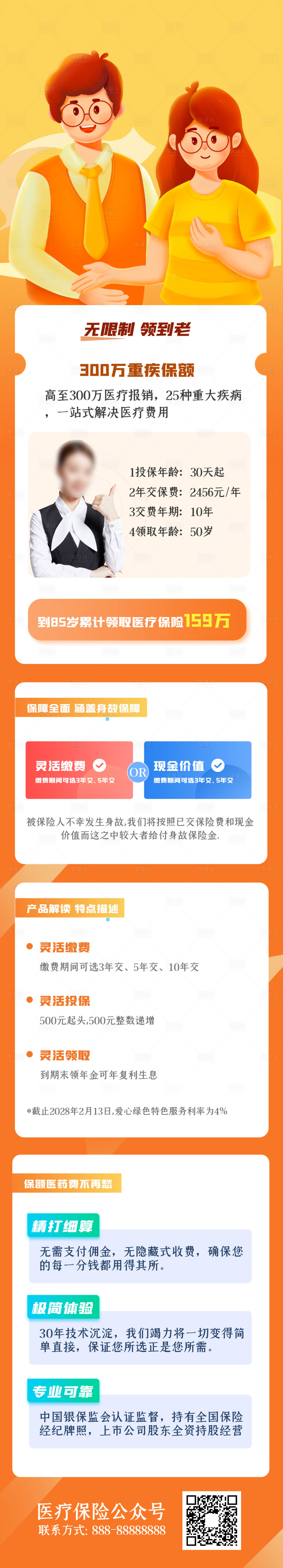 源文件下载【享设计】搜索编号：58770012528645076【健康保障保险理财】