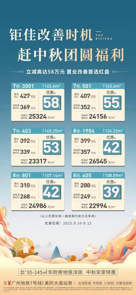 源文件下载【中秋房源海报】编号：33230012565132698