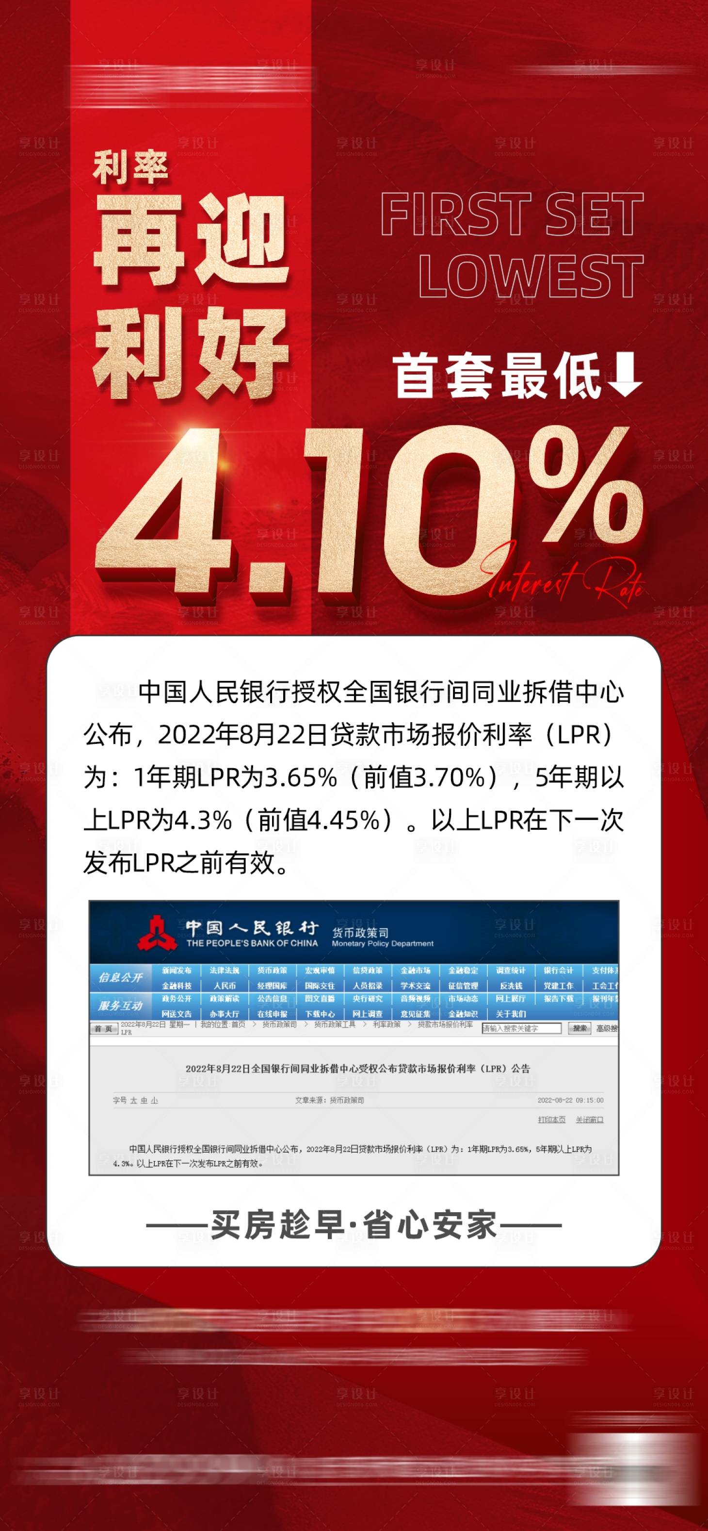 源文件下載【享設計】搜索編號：16720012899518031【利率政策單圖】