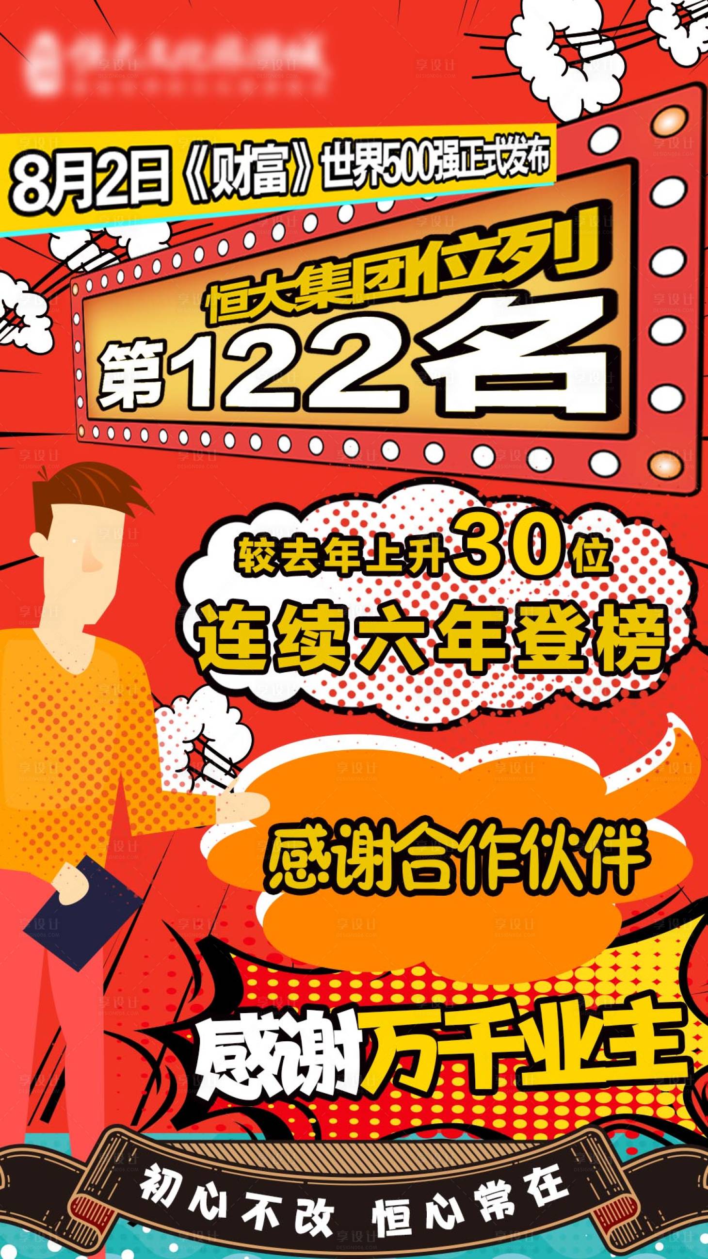 源文件下载【享设计】搜索编号：67800012916388836【集团H5业绩展示海报】