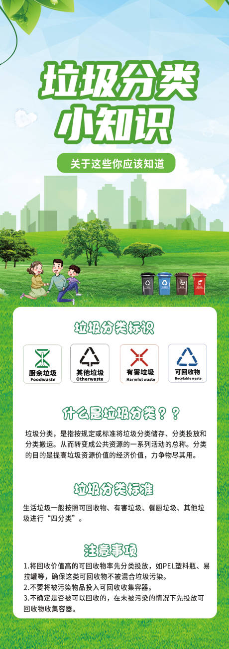 源文件下載【享設計】搜索編號：70780012584646236【垃圾分類海報】