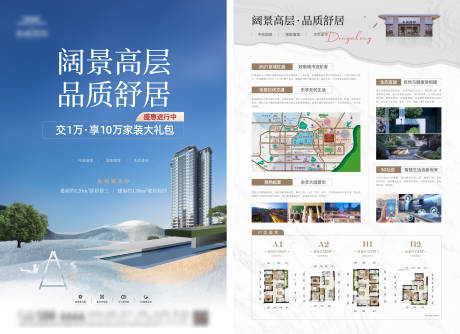 源文件下载【地产开盘DM宣传单】编号：34130013254622696
