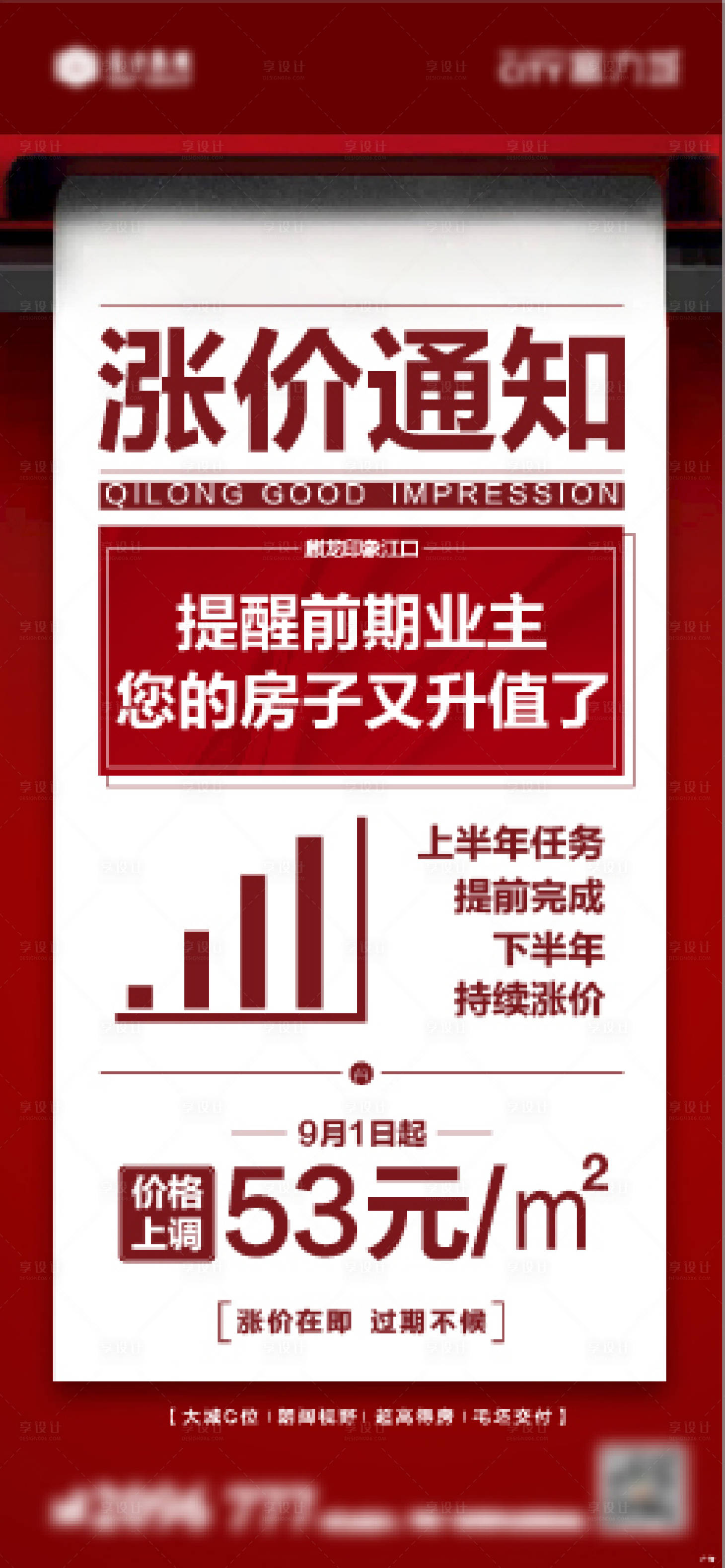 源文件下载【热销涨价通知海报】编号：68330013201673762