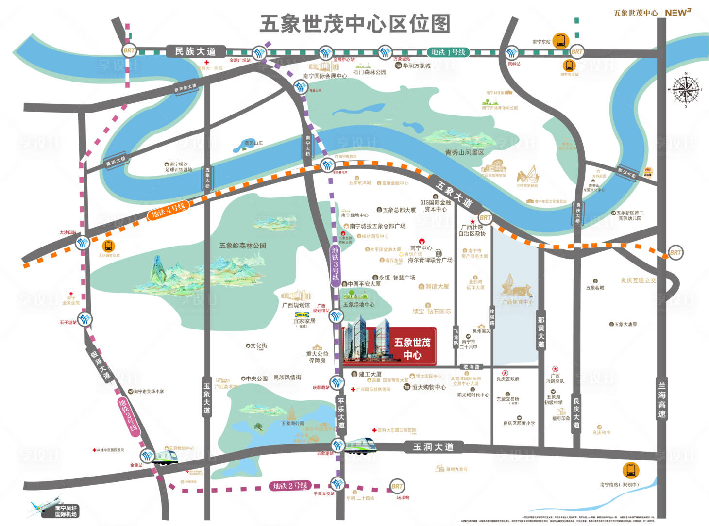 源文件下载【享设计】搜索编号：56310013570078332【区位图】