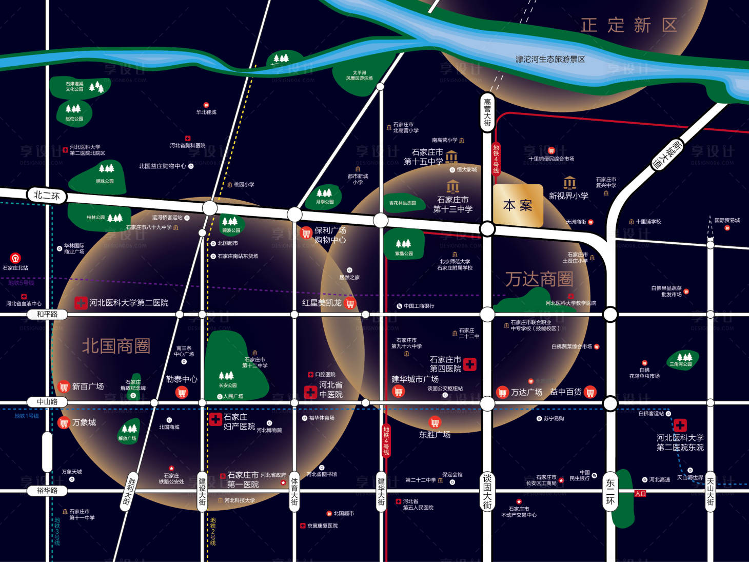 源文件下載【享設計】搜索編號：90520013308662186【地產區位圖】