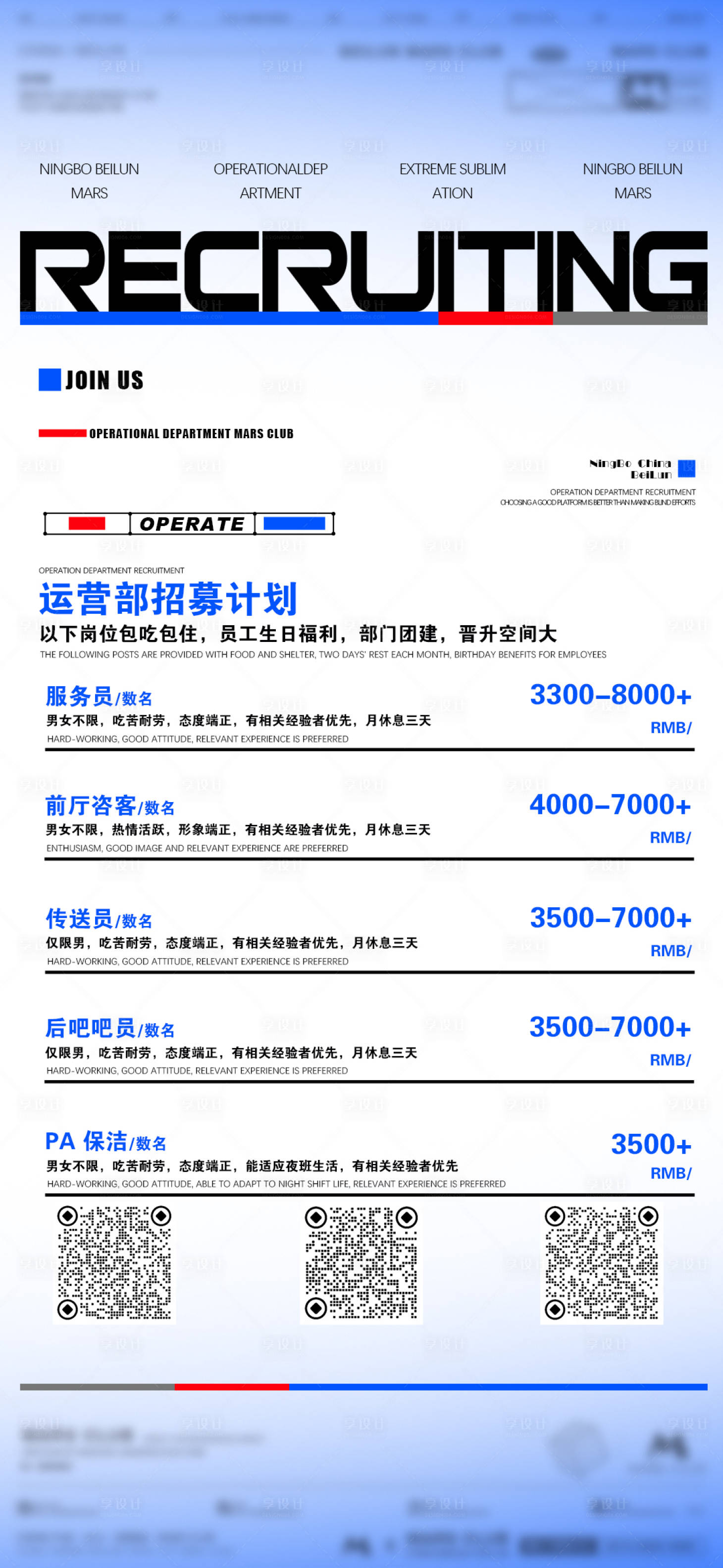 源文件下载【夜店招聘海报】编号：24320013612728099