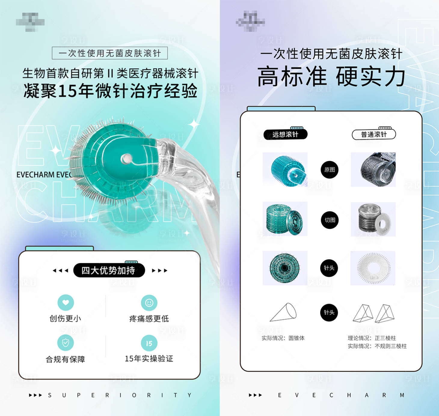 源文件下載【享設計】搜索編號：59730013549274365【整形微針科普海報】