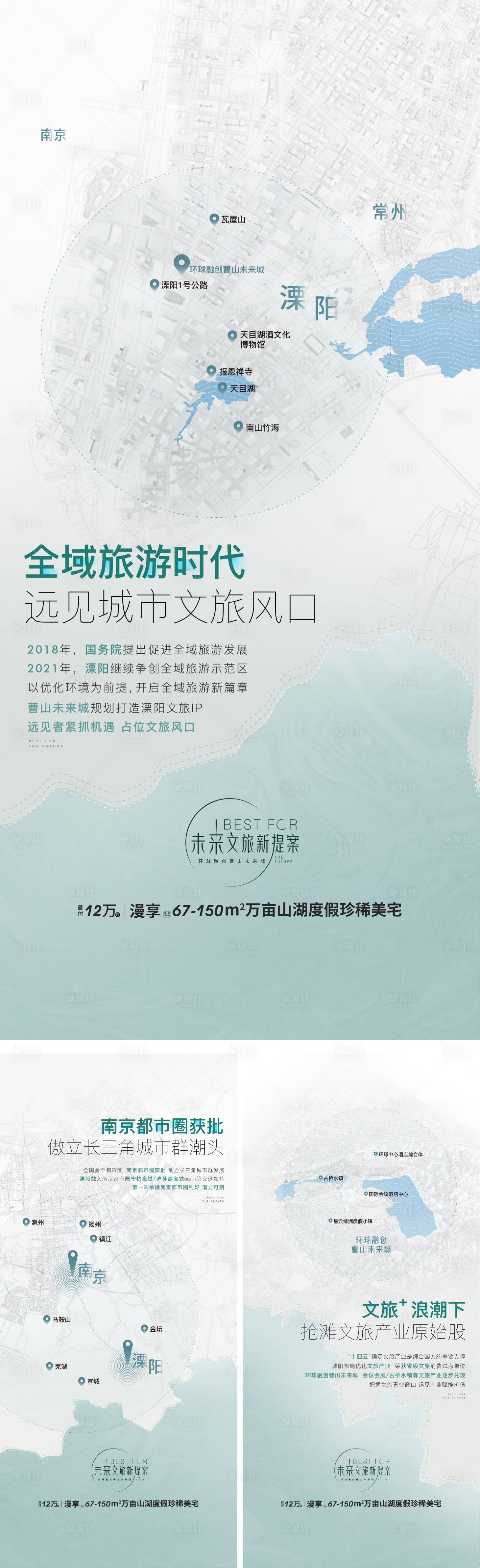 源文件下載【享設計】搜索編號：16330013328672317【地產(chǎn)區(qū)域利好系列海報】