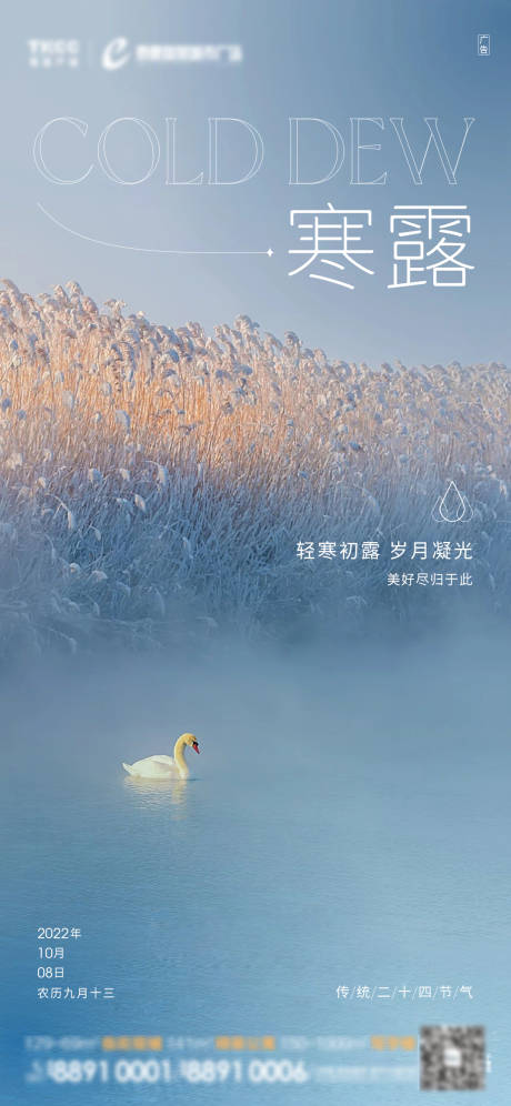 源文件下载【寒露节气海报】编号：19800013528516078