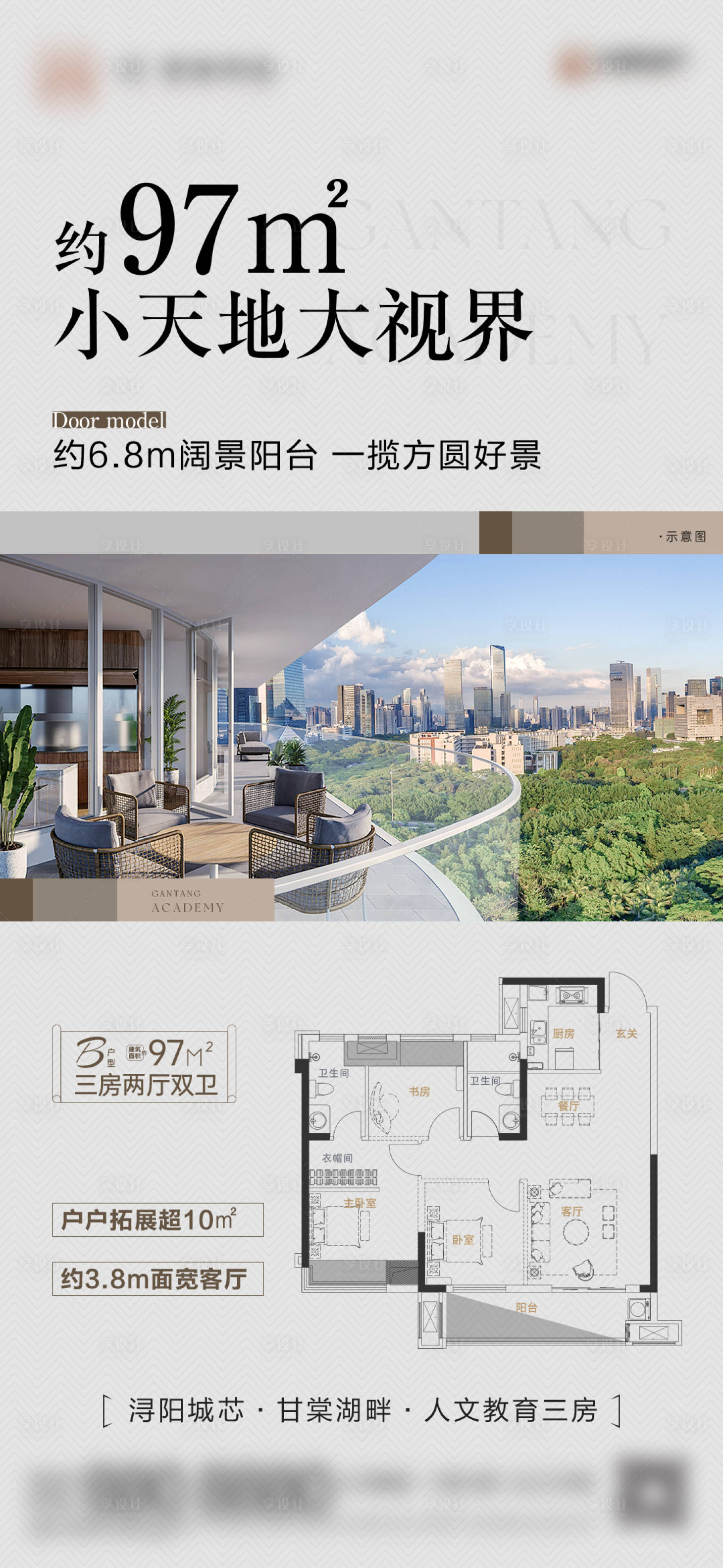 源文件下載【享設計】搜索編號：70490013215462706【房地產價值點海報】