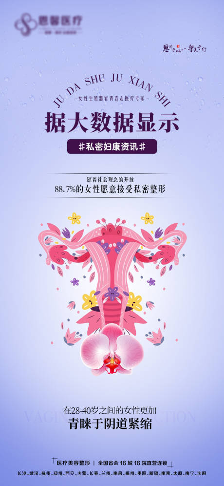 女性生殖插画海报-源文件【享设计】