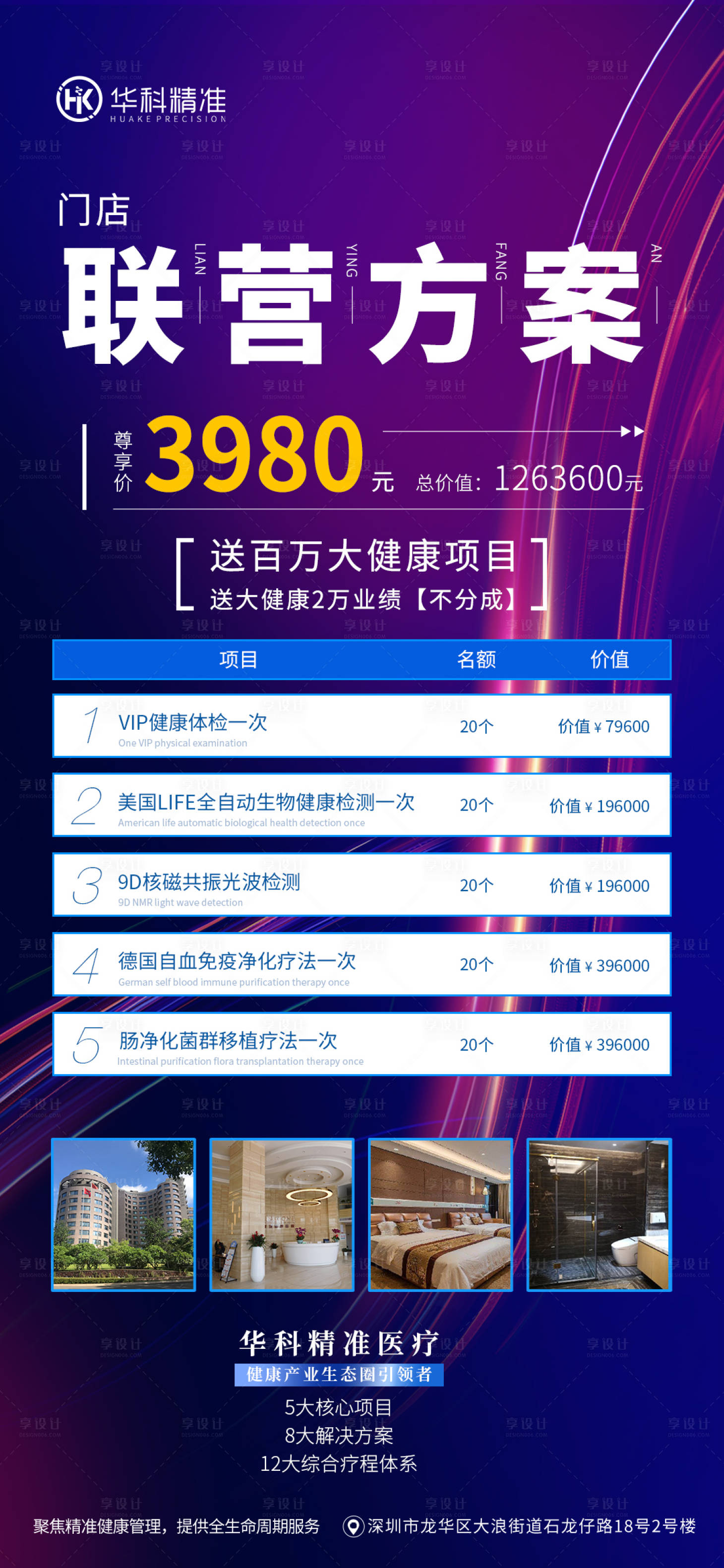 源文件下载【享设计】搜索编号：18510013055192320【医美卡项海报】