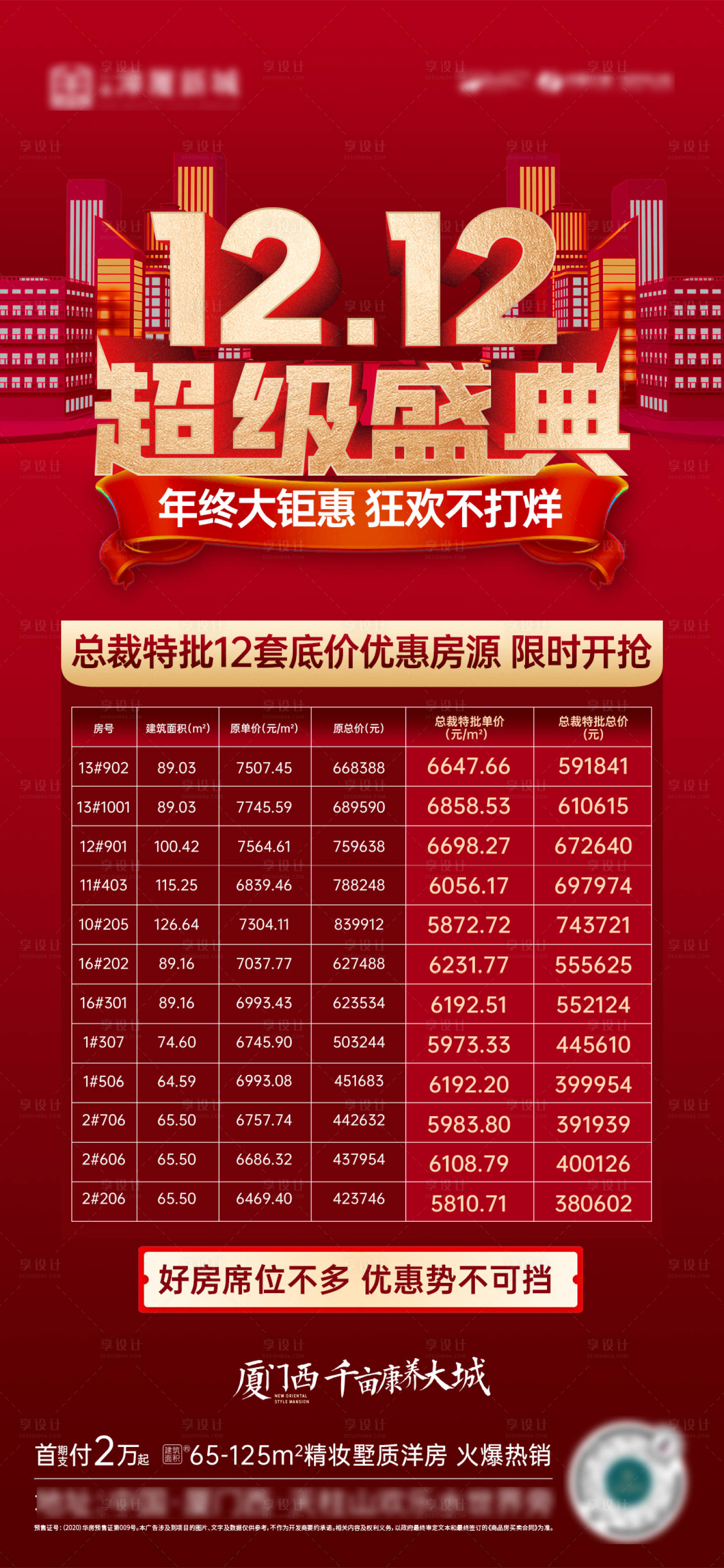 源文件下載【特惠房源海報】編號：54110013466009716