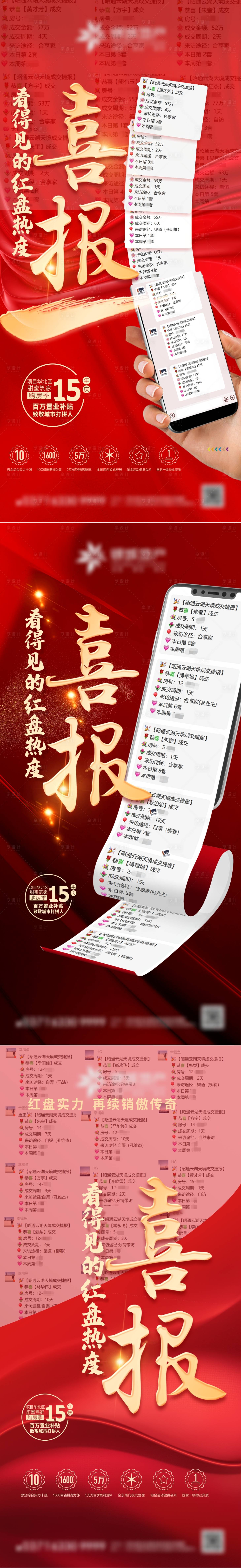源文件下載【享設(shè)計(jì)】搜索編號(hào)：27570013561627272【地產(chǎn)喜報(bào)海報(bào)】