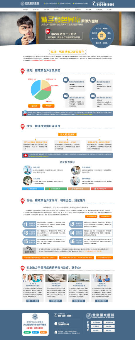 源文件下載【享設計】搜索編號：55200013448151605【精子異常男性不育網頁設計】