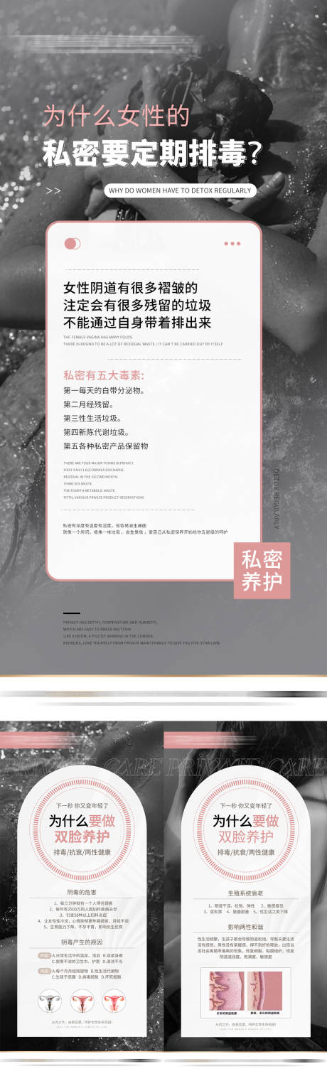 源文件下載【享設計】搜索編號：99750013341514253【醫美整形私密科普早安海報】