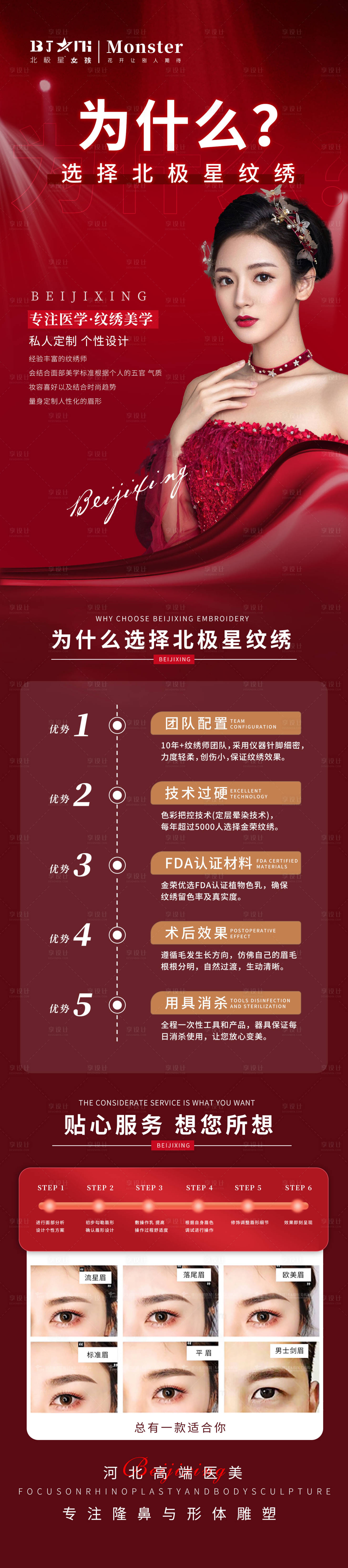 源文件下載【享設計】搜索編號：52990013421071766【醫美整形紋繡活動專場美女為什么選擇】