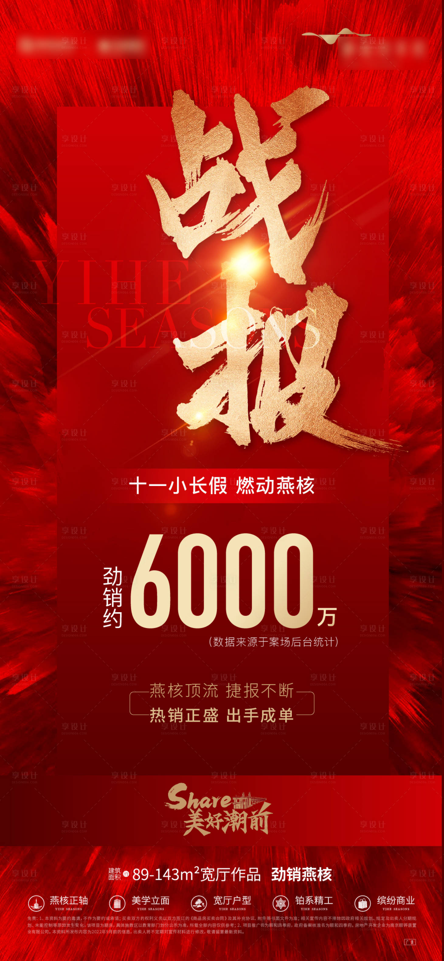 源文件下载【享设计】搜索编号：62880013588008863【地产热销战报】