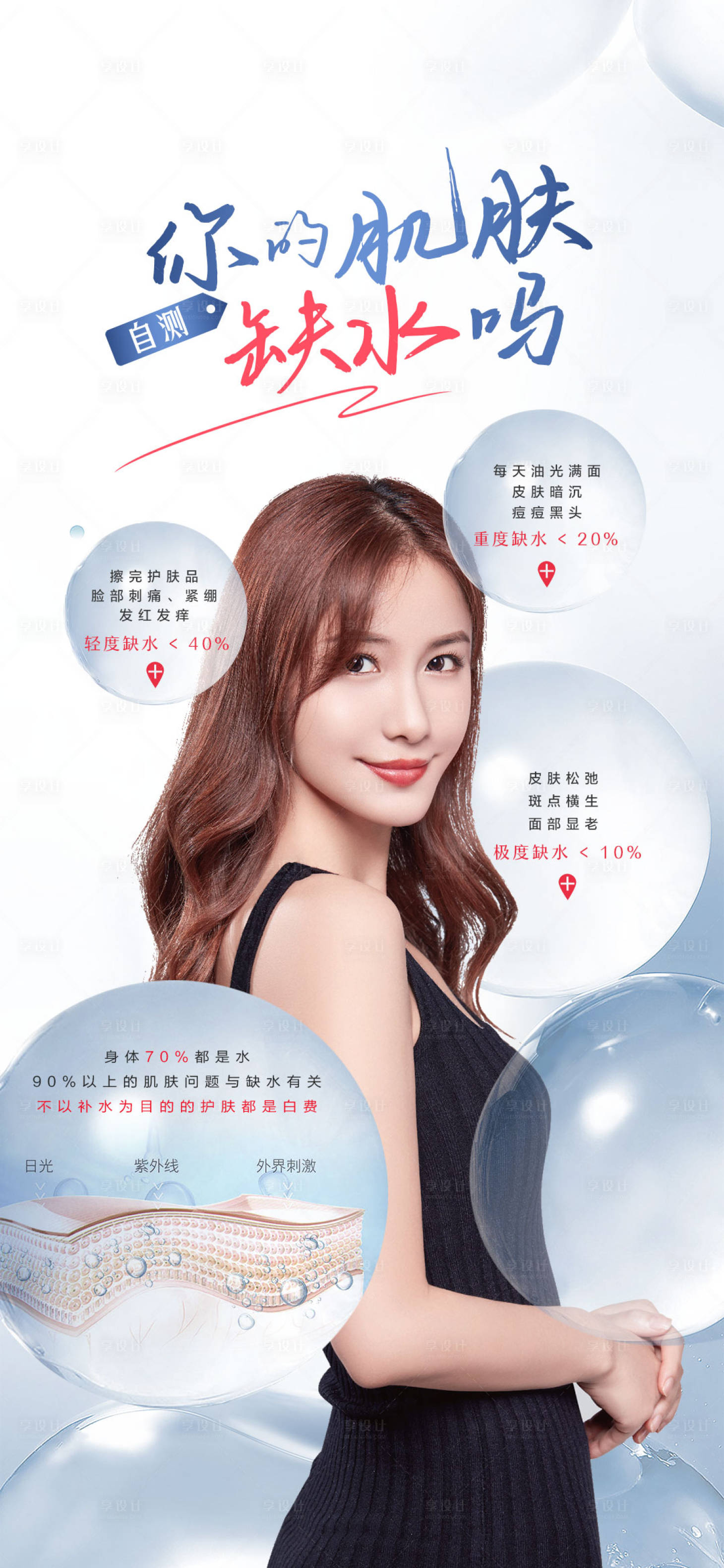 源文件下载【医美补水海报】编号：36090013110015234