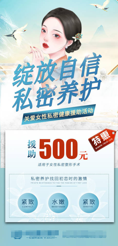 源文件下载【医美私密妇科宣传海报】编号：30150013449643765