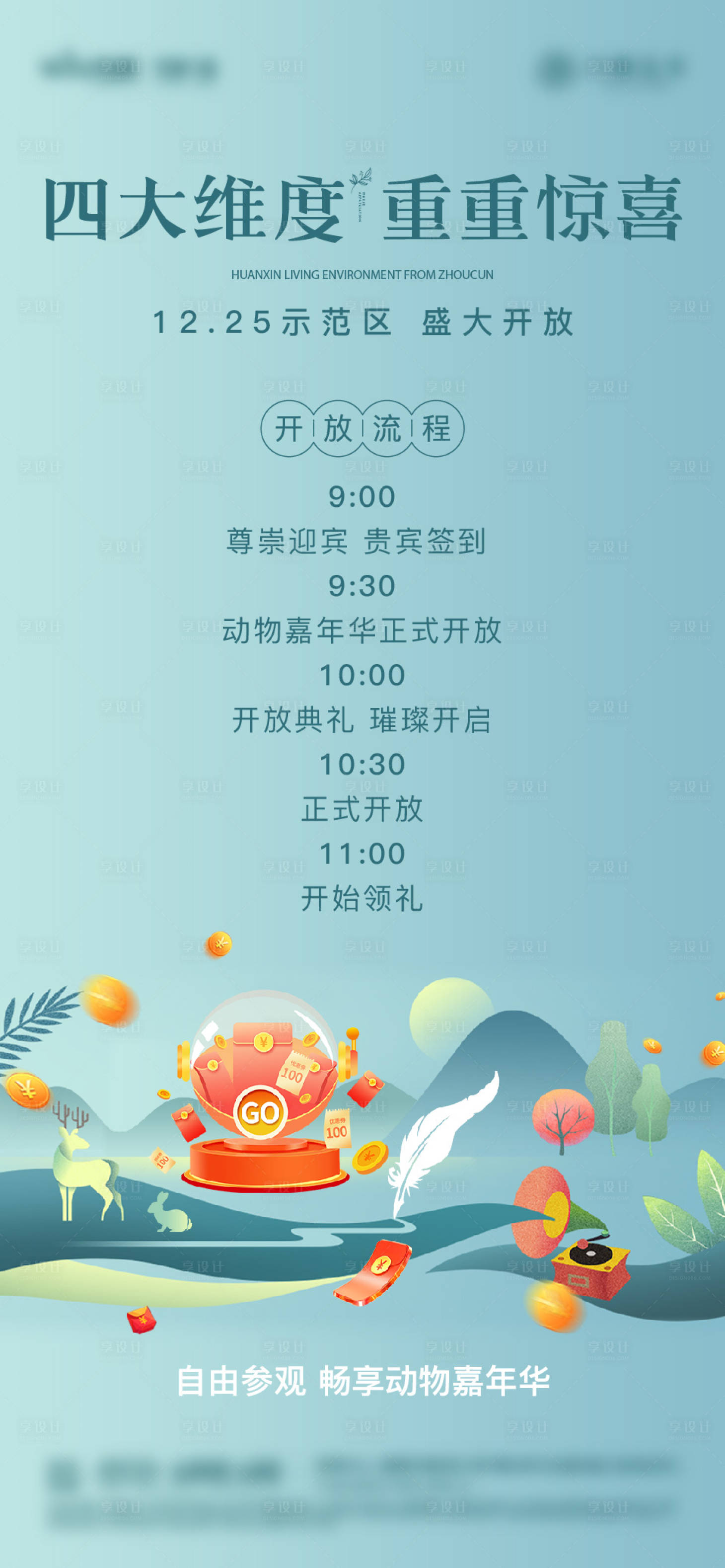 源文件下載【享設計】搜索編號：60970013591533889【地產流程單圖刷屏海報】
