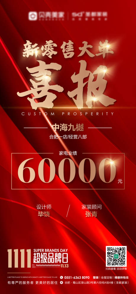 源文件下載【房地產(chǎn)產(chǎn)值喜報(bào)海報(bào)】編號：16600013276322933