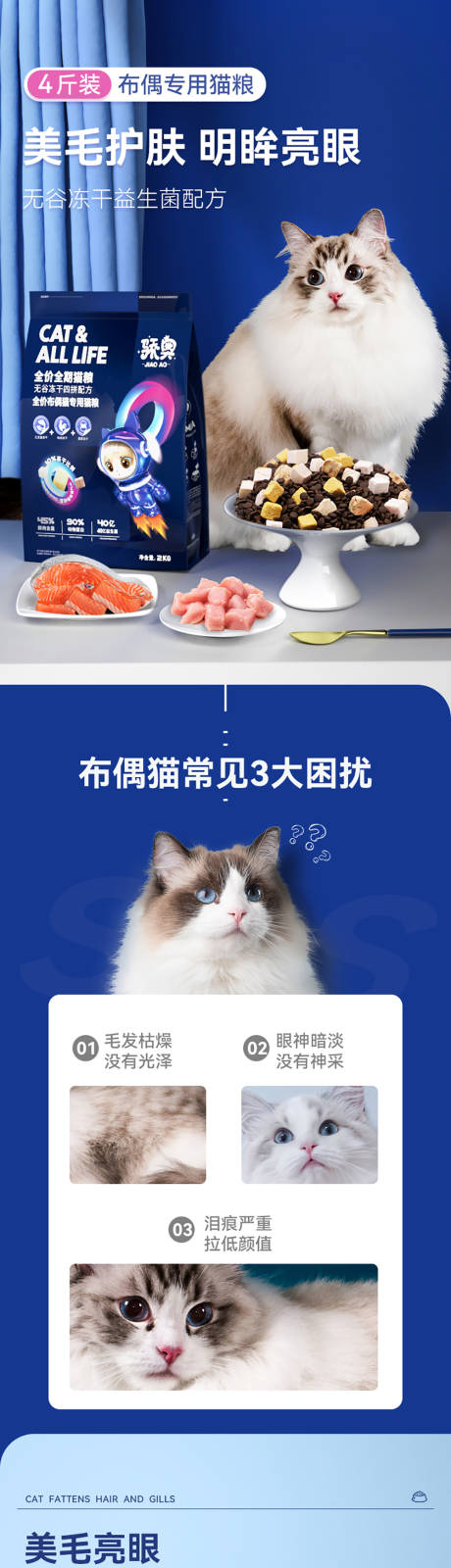 编号：20221115162308400【享设计】源文件下载-宠物猫粮宠物零食详情页