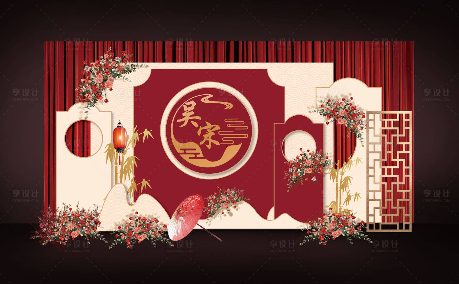 源文件下载【享设计】搜索编号：16030013251077760【订婚结婚美陈】