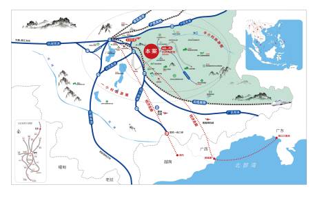 源文件下载【文旅地产区位图设计】编号：20221111133011692