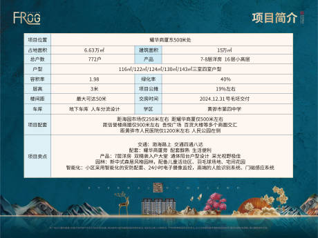 源文件下载【蓝色新中式项目简介背景板】编号：23280013312973813