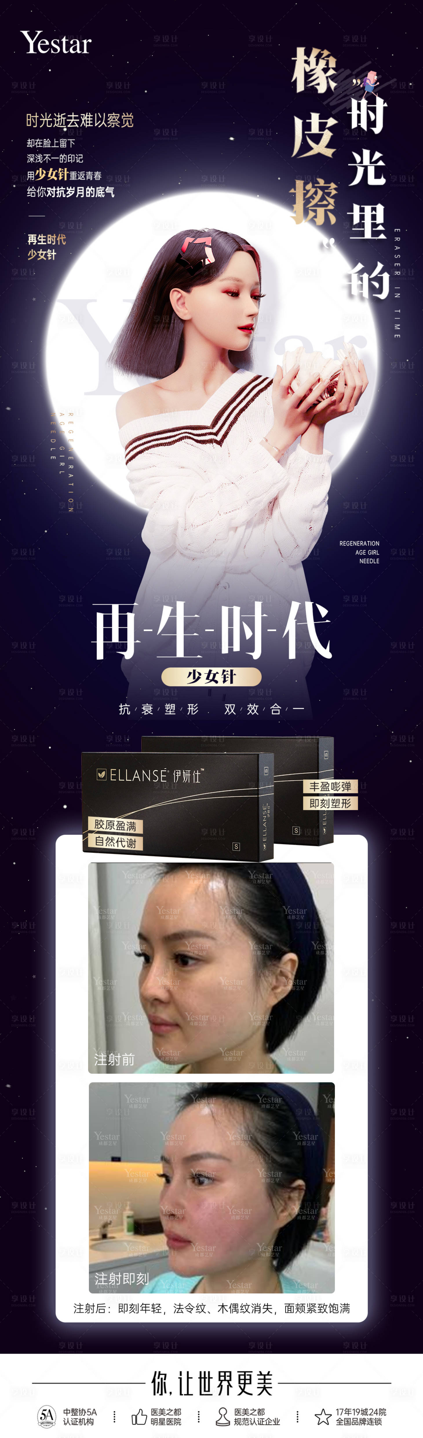 源文件下載【享設計】搜索編號：48640013315072843【醫(yī)美熱點詞海報】
