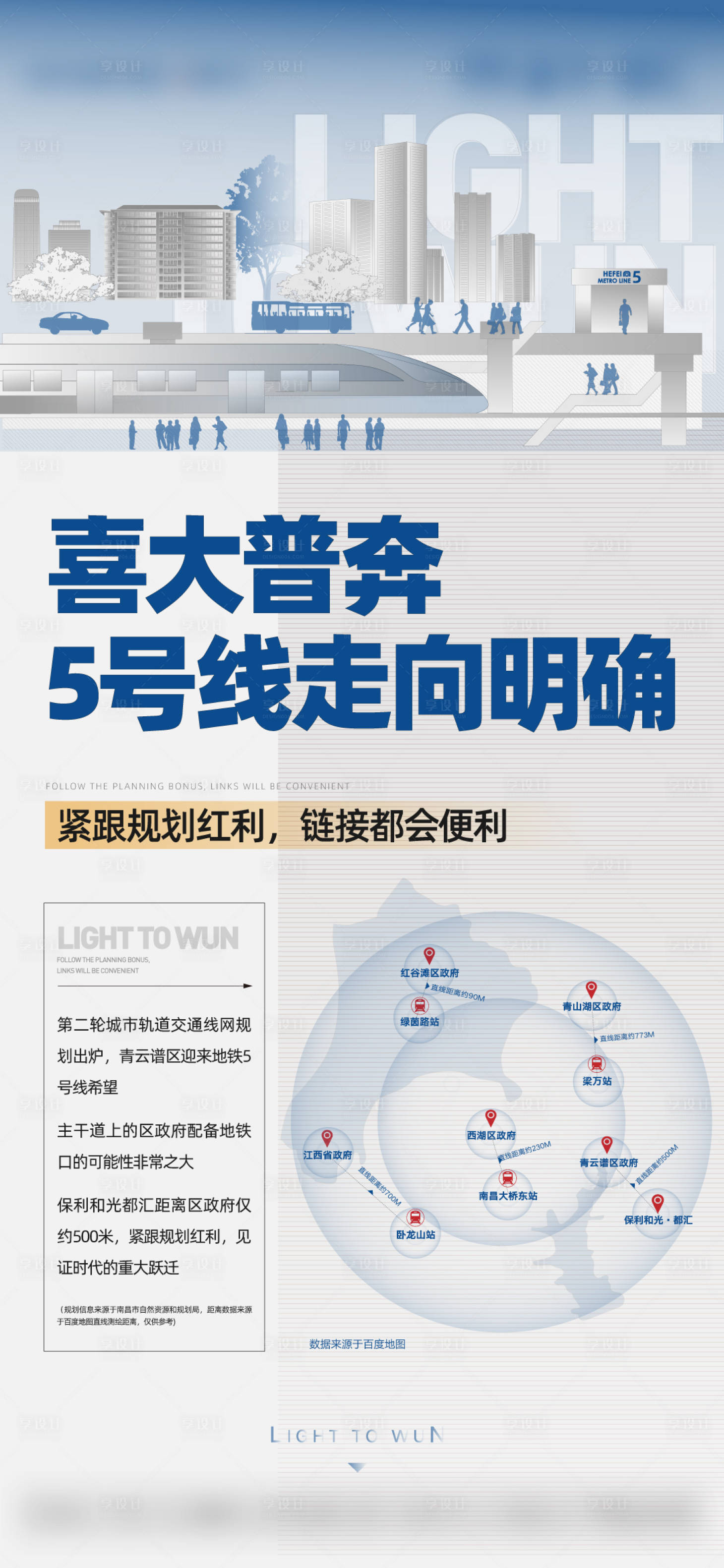 源文件下載【享設計】搜索編號：66240013386339053【政策福利地鐵利好單圖】