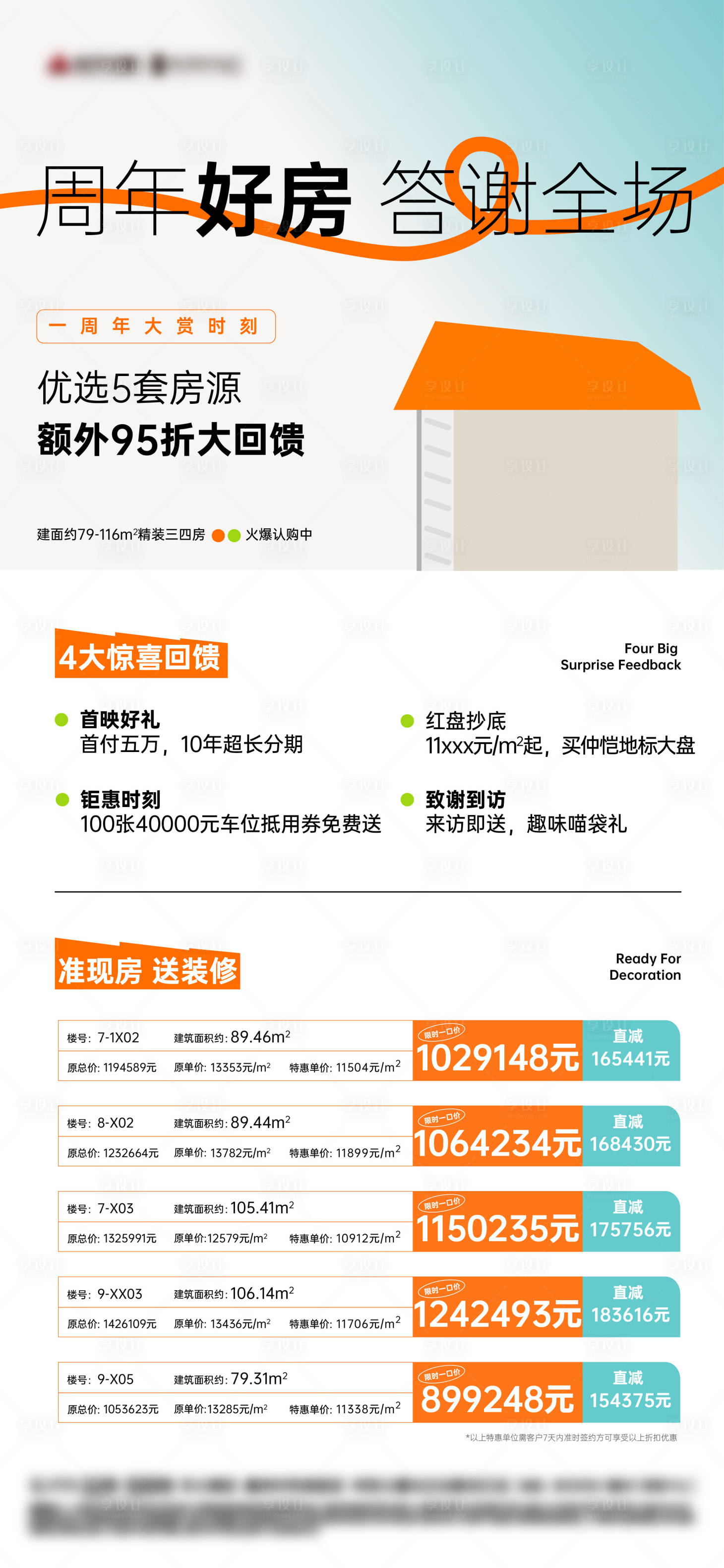 源文件下载【地产特价房源海报】编号：79180013428712510