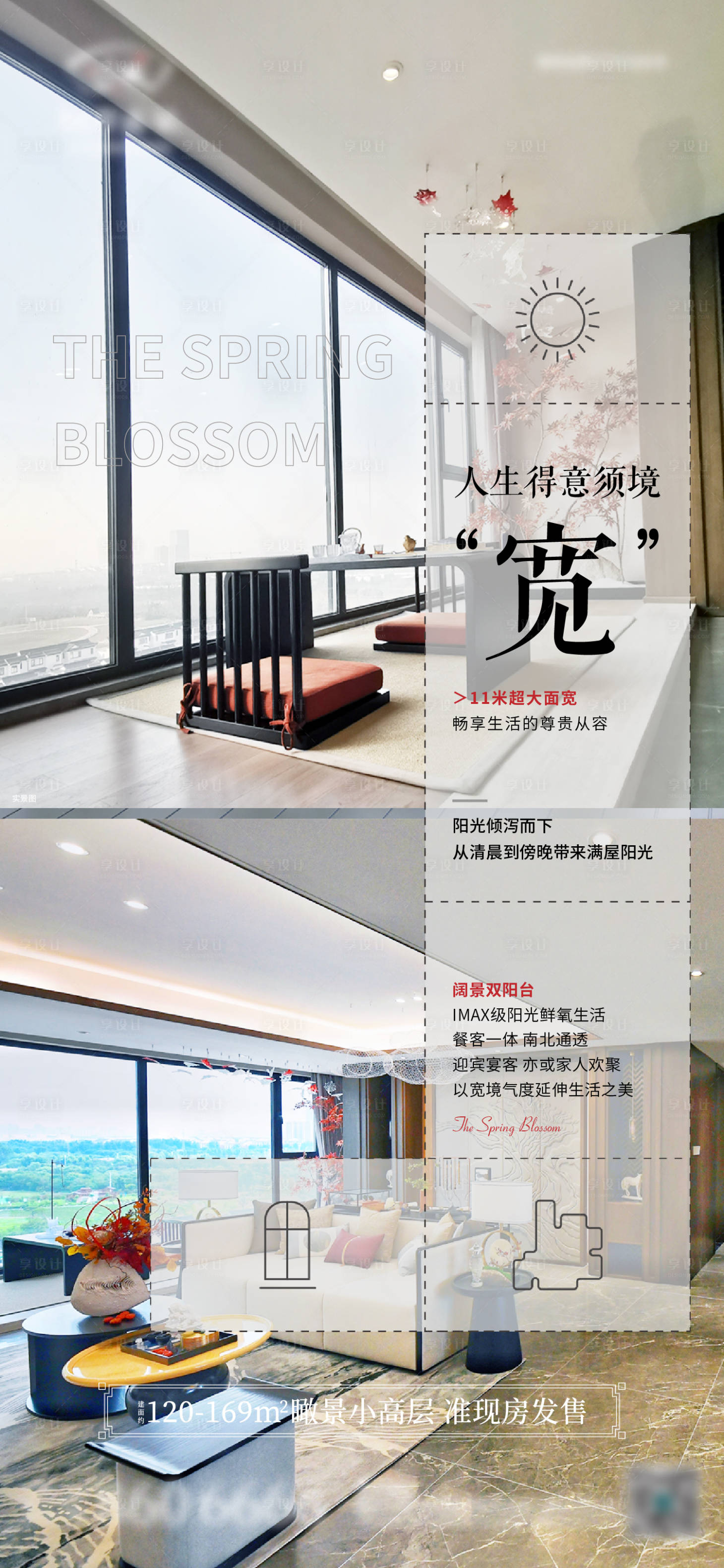 源文件下载【享设计】搜索编号：34460013555535748【地产户型价值点海报】