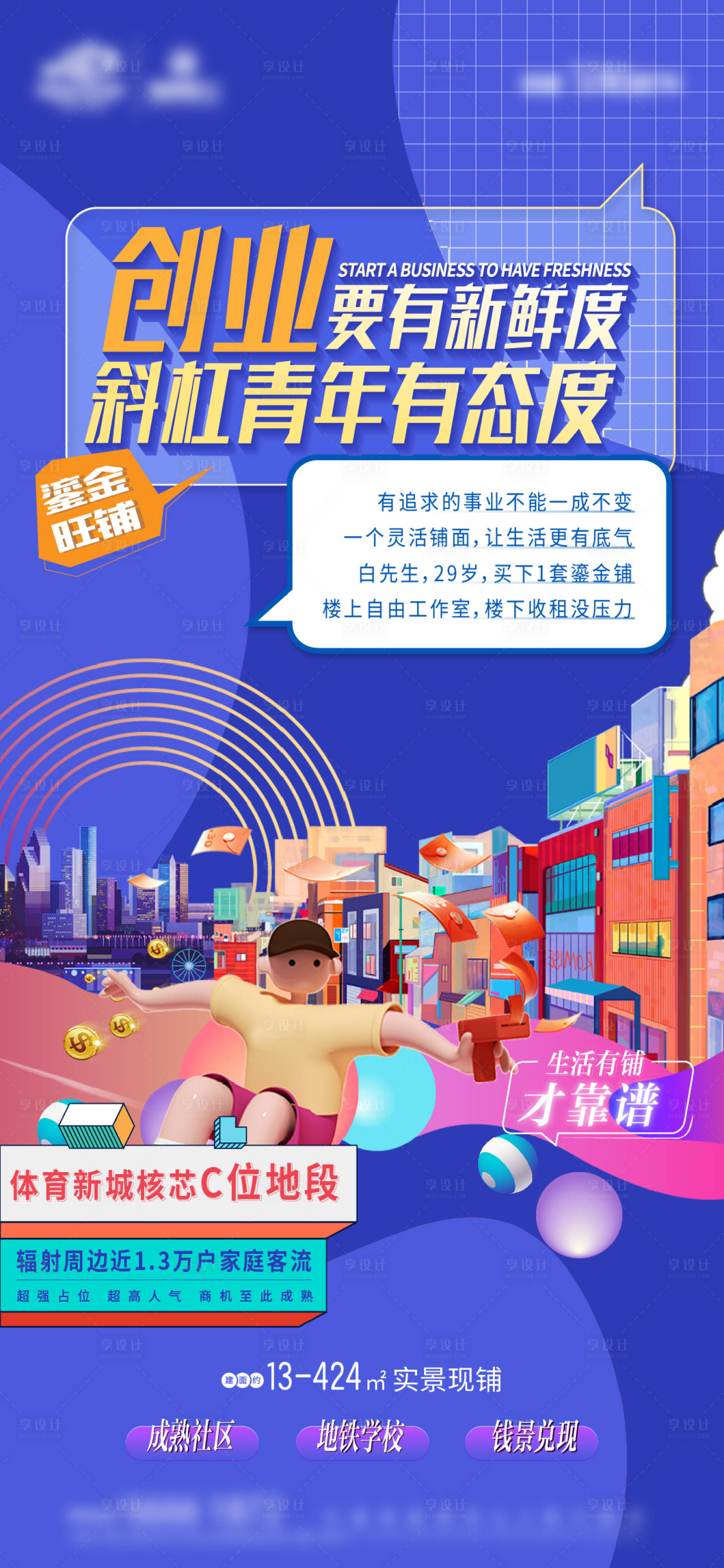 源文件下载【商铺商业价值点单屏】编号：42780013184044324