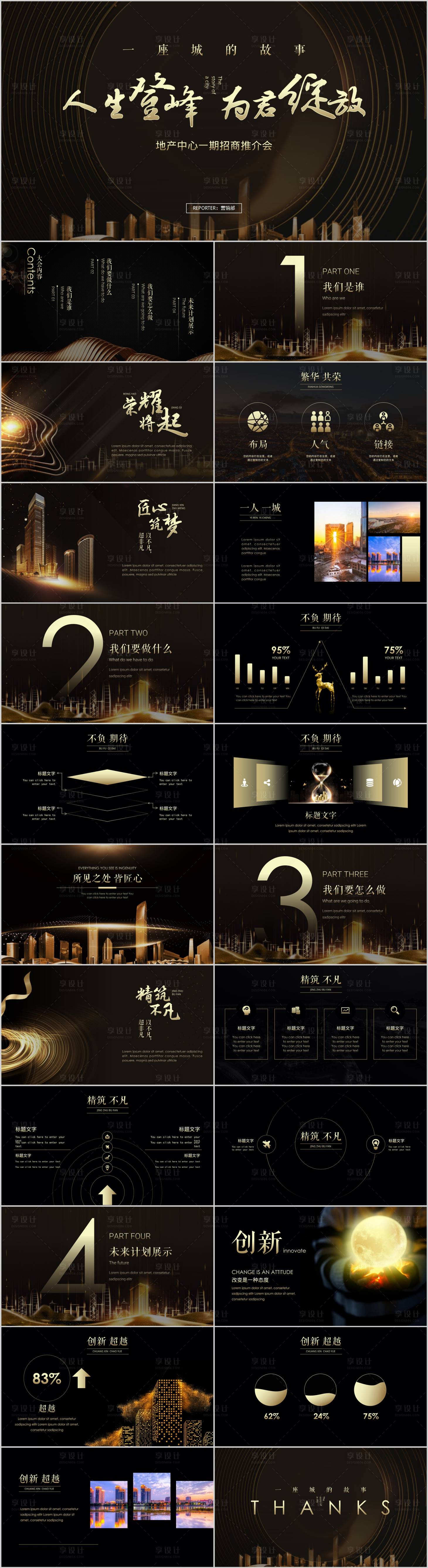 源文件下載【享設計】搜索編號：54920013607542138【地產招商推介會活動PPT】