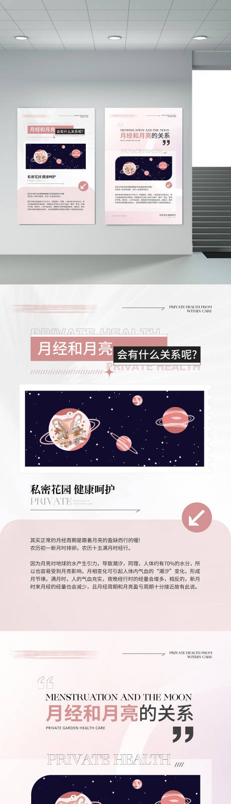 源文件下载【医美私密科普宣传挂画海报展板】编号：26440013489349671