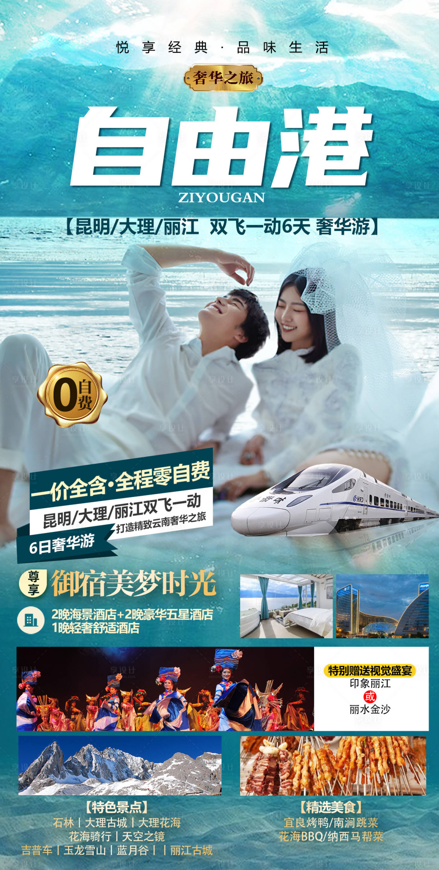 源文件下载【云南旅游海报】编号：68230013100603401