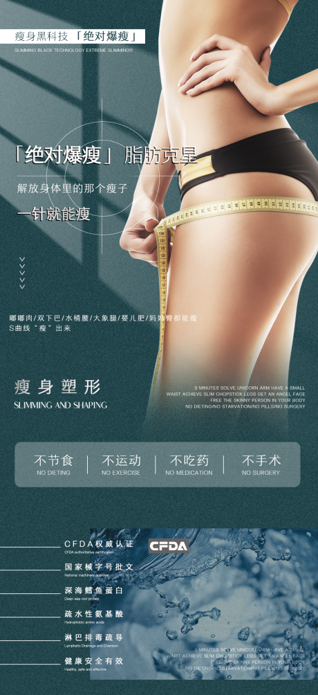 源文件下载【医美塑形海报】编号：96860013160683676